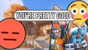 SALTY TEAMMATE APOLOGIZES? How to Win With Cranky Players In Overwatch)