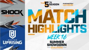 @San Francisco Shock vs @Boston Uprising  | Summer Showdown Qualifiers Highlights | Week 16 Day 1