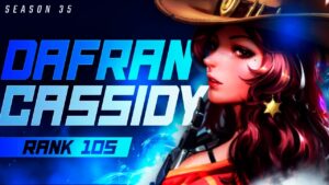 Dafran Cassidy and Ashe Gameplay! [ Overwatch Season 35 Top 500 ]