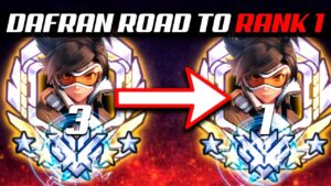 Dafran Rank 3 Tracer - Road to Rank 1! [ Overwatch Season 36 Top 500 ]
