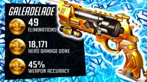 Gale OP Cassidy and Soldier 76 - 49 elims! [ Overwatch Season 36 Top 500 ]