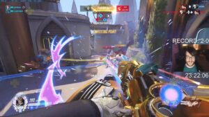 HARBLEU ZARYA + HAMMOND GAMEPLAY OVERWATCH SEASON 35 TOP 500