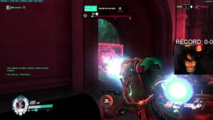 Harbleu Rank 42 Zarya gameplay on King's Row! [ Overwatch Season 35 Top 500 ]