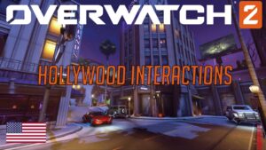 Overwatch 2 Second Closed Beta - Hollywood Map Interactions 🇺🇸