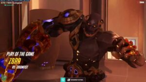 Overwatch Doomfist God ZBRA Showing His Aggro Gameplay Skills