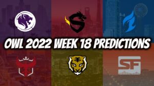Overwatch League 2022 Week 18 Predictions
