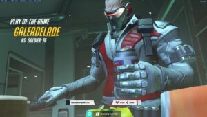 POTG! GALE INSANE SOLDIER 76 GAMEPLAY OVERWATCH SEASON 36 TOP 500