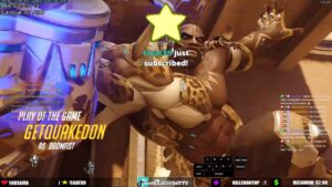 POTG GetQuakedOn Doomfist God Gameplay Overwatch Season 36 Top 500
