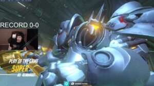 POTG! SUPER REINHARDT GAMEPLAY OVERWATCH SEASON 36 TOP 500