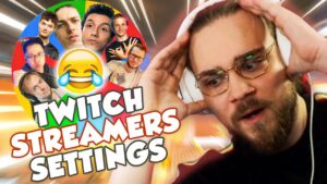SPINNING WHEEL *CHALLENGE* WITH TWITCH STREAMERS SETTINGS IN OVERWATCH
