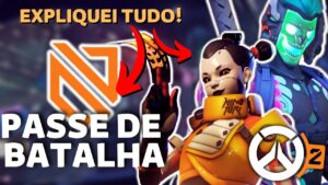 TUDO SOBRE O PASSE DE BATALHA NO OVERWATCH 2