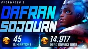 DAFRAN SICK SOJOURN - 45 ELIMS! [ OVERWATCH 2 GAMEPLAY ]