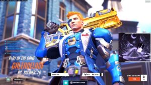 GALE CARRY SOLDIER 76 - POTG! [ OVERWATCH 2 GAMEPLAY ]