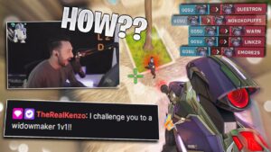 I challenged Top 500 Streamers to a Widowmaker 1v1 in Overwatch 2 w/ reactions