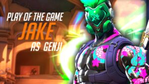 JAKE GENJI GAMEPLAY - POTG! [ OVERWATCH 2 ]