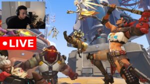 🔴 LIVE - CLIMBING TO PLAT IN OVERWATCH 2 TODAY.
