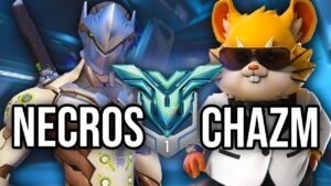 NECROS AND CHAZM DOMINATE BUSAN (Rank 1 Genji And Ball Overwatch 2)