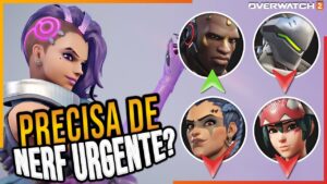NERF NOS TANQUES Genji e Kiriko vão Junto!  Previsão de Balanceamento Overwatch 2