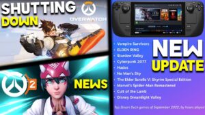 Overwatch 1 SHUTS DOWN + Overwatch 2 News and STEAM Deck Update!