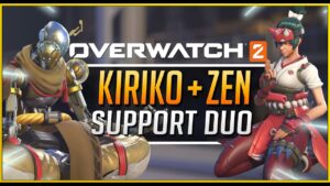 (KIRIKO + ZEN) KarQ tries EVERY SUPPORT DUO in Overwatch 2
