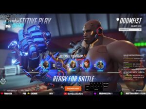 Overwatch 2 Tryhard Tank Doomfist Gameplay By Rollout Doomfist God GetQuakedOn