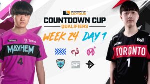 Overwatch League 2022 Season | Countdown Cup Qualifiers | Week 24 Day 1 -- West