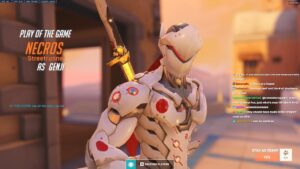 POTG! 15K DMG! NECROS GENJI GOD OVERWATCH 2 SEASON 1 GAMEPLAY