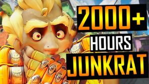 2000+hours on Junkrat -AQUAMARINE JUNKRAT GAMEPLAY OVERWATCH 2 SEASON 1