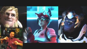 Berleezy Reacts To Overwatch Lore (Kiriko, Reinhardt, Winston)
