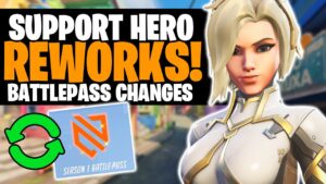 HUGE Overwatch 2 Changes! - Battlepass, Rewards & Support REWORKS!