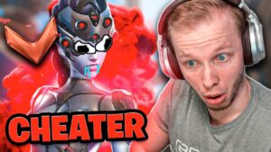 I Spectated a Cheater who had BRONZE AIM... (Overwatch 2)