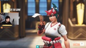 POTG! DAFRAN SHOWING HOW NEED TO PLAY KIRIKO IN OVERWATCH 2 RANKED - GAMEPLAY SEASON 1
