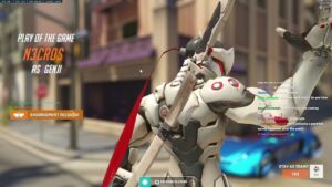 POTG! OVERWATCH 2 NECROS INSANE GENJI OVERWATCH 2 SEASON 1 GAMEPLAY