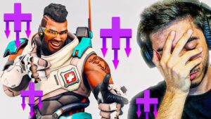 Patriota DEU RAGE com a falta de cura - Ranqueada Overwatch 2