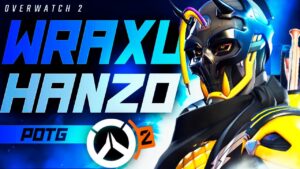 WRAXU RANK #1 HANZO - POTG! [ OVERWATCH 2 TOP 500 ]
