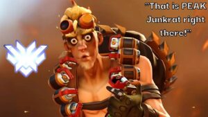 What Onetricking Junkrat in Top 500 Looks Like (Overwatch 2)
