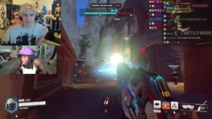 xQc Reacts to Kai being TERRIBLE at Overwatch 2