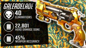 GALE UNSTOPPABLE CASSIDY - 40 ELIMS! [ OVERWATCH 2 SEASON 2 TOP 500 ]