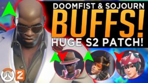 MASSIVE Doomfist Buffs! - Sojourn Rework - HUGE Season 2 Patch!