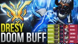 MaxDresy Doomfist Destroying everyone with Buffed Doomfist "broken" - Overwatch 2 season 2
