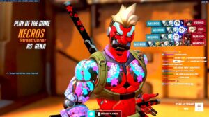 NECROS FASTEST GENJI - POTG! OVERWATCH 2 TOP 500