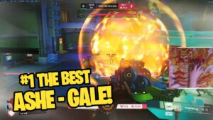 POTG! 18K DMG! GALE INSANE ASHE GAMEPLAY OVERWATCH 2 SEASON 1 RELEASE