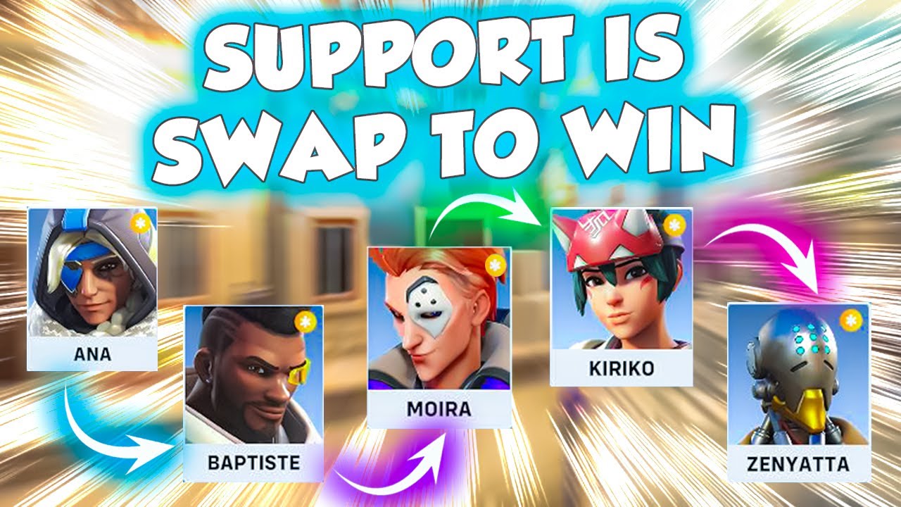 SUPPORT IS SWAP TO WIN IN OVERWATCH 2 20   YouTube