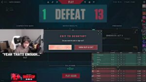 Tenz Quits Valorant & Went Straight to Overwatch 2 After this 1-13 Loss...