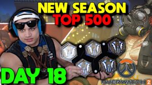 Tyler1 Plays Overwatch 2 - NEW SEASON BEGINS - Day 18