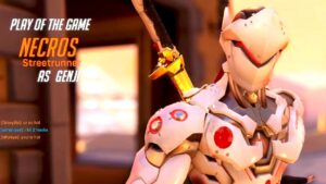 WHAT 4000+ HOURS OF GENJI LOOKS LIKE - NECROS! OVERWATCH 2 TOP 500