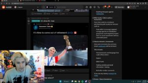 xQc might participate in the 2023 Overwatch World Cup