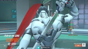 20K DMG! POTG! NECROS BEST GENJI IN THE WORLD - OVERWATCH 2 SEASON 2 GAMEPLAY