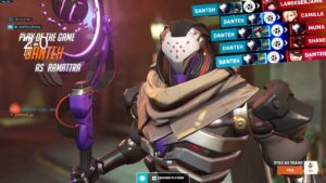 DANTEH PRO RAMATTRA DOMINATING RANKED! POTG! [ OVERWATCH 2 TOP 500 ]