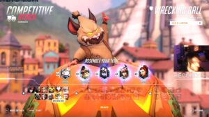 HARBLEU HAMMOND AND ROADHOG GAMEPLAY!  [ OVERWATCH 2 TOP 500 ]